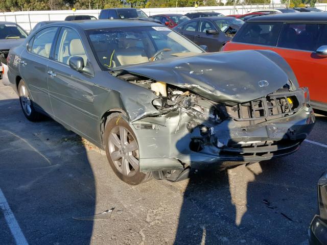 JTHBA30G665165419 - 2006 LEXUS ES 330 GREEN photo 1