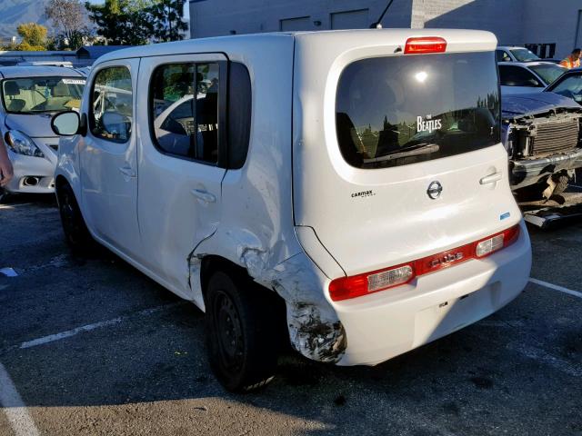 JN8AZ2KR2ET351200 - 2014 NISSAN CUBE S WHITE photo 3