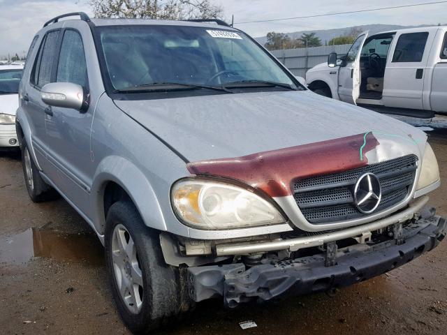 4JGAB54E92A297232 - 2002 MERCEDES-BENZ ML 320 SILVER photo 1