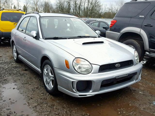 JF1GG29672G820752 - 2002 SUBARU IMPREZA WR SILVER photo 1