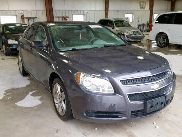 1G1ZA5EU6CF355147 - 2012 CHEVROLET MALIBU LS GRAY photo 1