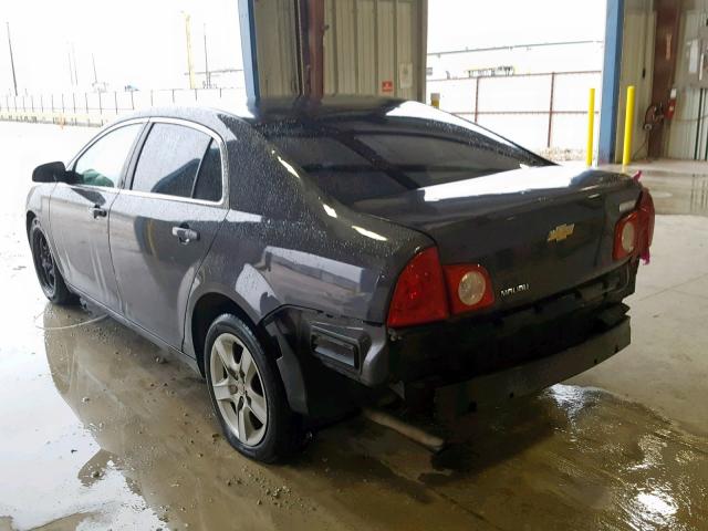 1G1ZA5EU6CF355147 - 2012 CHEVROLET MALIBU LS GRAY photo 3