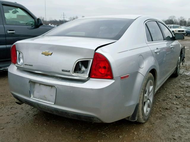 1G1ZA5E02A4102414 - 2010 CHEVROLET MALIBU LS SILVER photo 4