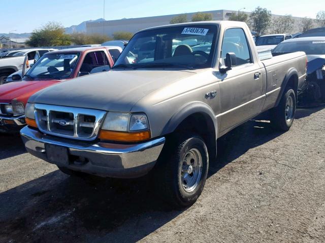 1FTZR11X9XTA50869 - 1999 FORD RANGER TAN photo 2