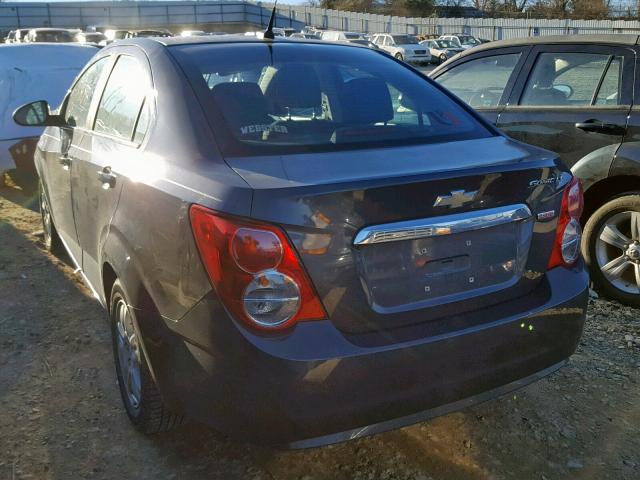 1G1JC5SBXC4171142 - 2012 CHEVROLET SONIC LT GRAY photo 3