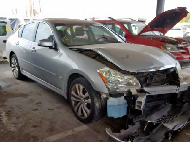 JNKAY01FX8M653292 - 2008 INFINITI M35 BASE SILVER photo 1