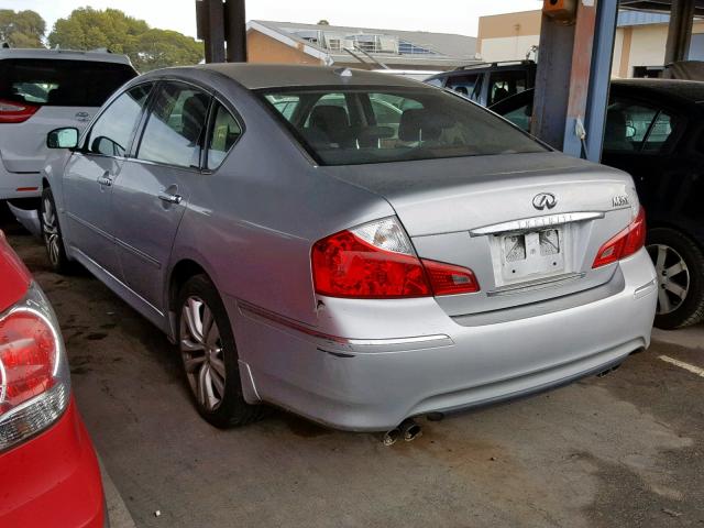 JNKAY01FX8M653292 - 2008 INFINITI M35 BASE SILVER photo 3