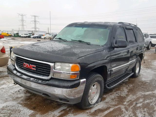 1GKEK13T7YJ124613 - 2000 GMC YUKON BLACK photo 2