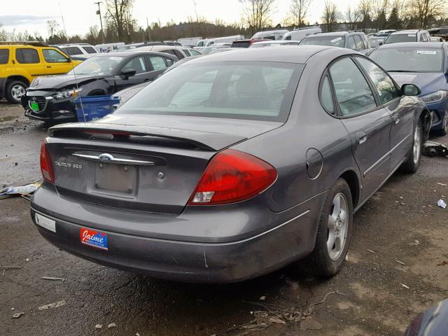 1FAFP55S83A280073 - 2003 FORD TAURUS SES GRAY photo 4