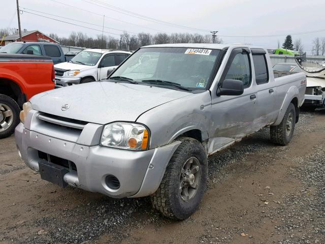 1N6ED29Y04C428036 - 2004 NISSAN FRONTIER C SILVER photo 2