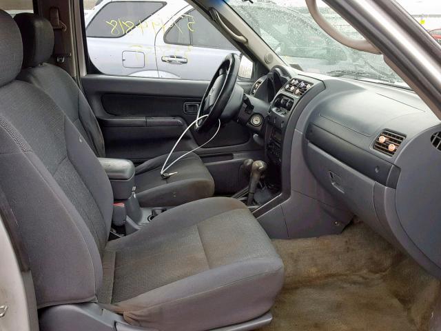 1N6ED29Y04C428036 - 2004 NISSAN FRONTIER C SILVER photo 5