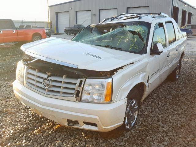 3GYEK62N76G169426 - 2006 CADILLAC ESCALADE E WHITE photo 2