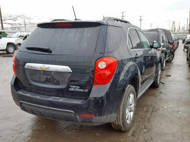 2GNALBEK5F6305115 - 2015 CHEVROLET EQUINOX LT BLACK photo 4