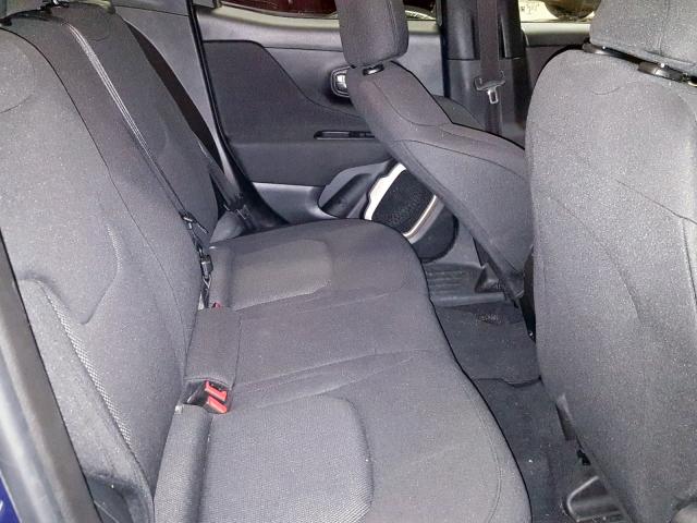 ZACCJAAB5HPE53259 - 2017 JEEP RENEGADE S BLUE photo 6