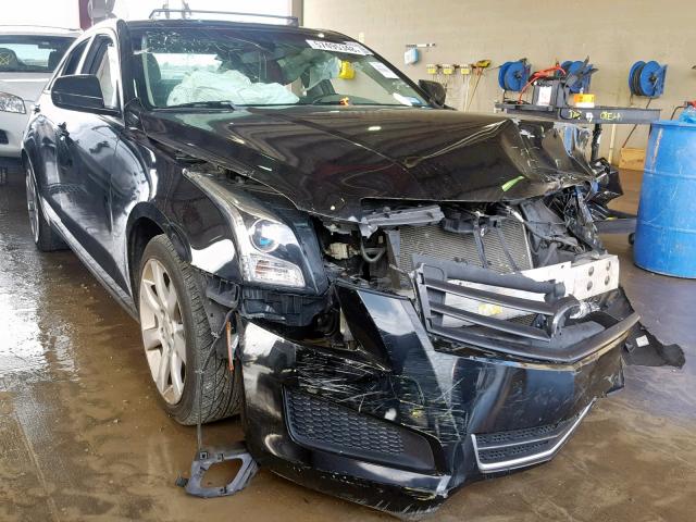 1G6AA5RX1D0131302 - 2013 CADILLAC ATS BLACK photo 1