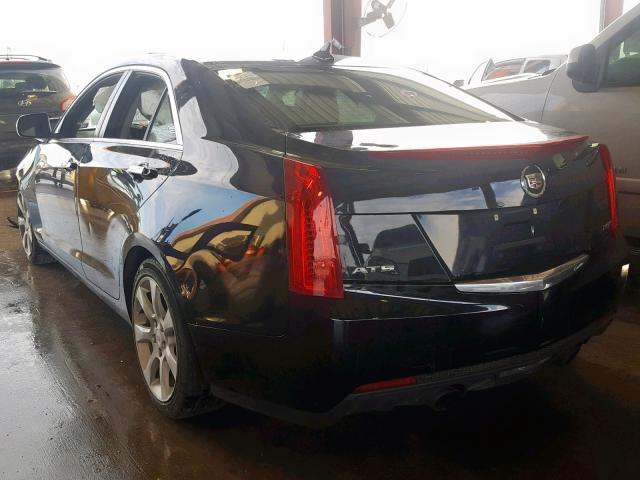 1G6AA5RX1D0131302 - 2013 CADILLAC ATS BLACK photo 3