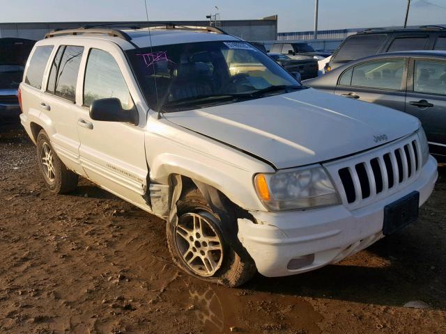 1J4GW68N9XC686803 - 1999 JEEP GRAND CHER WHITE photo 1