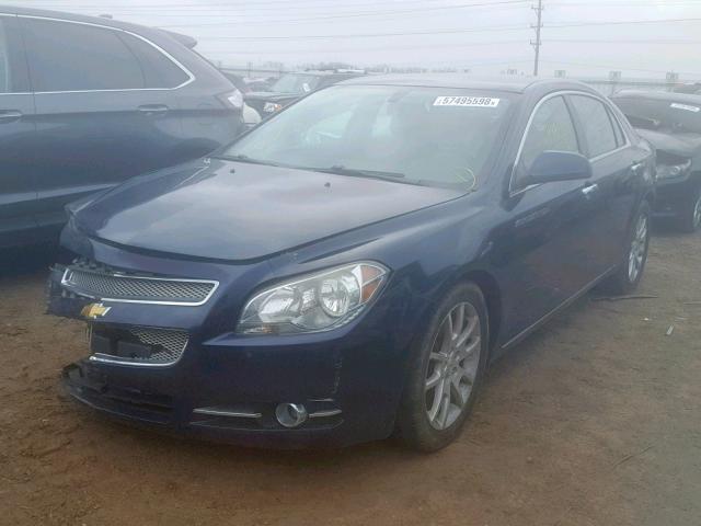 1G1ZE5E01AF189585 - 2010 CHEVROLET MALIBU LTZ BLUE photo 2