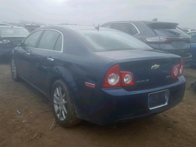 1G1ZE5E01AF189585 - 2010 CHEVROLET MALIBU LTZ BLUE photo 3