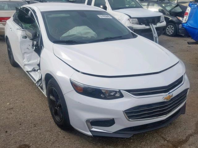 1G1ZB5ST5GF291262 - 2016 CHEVROLET MALIBU LS 白色 照片 1