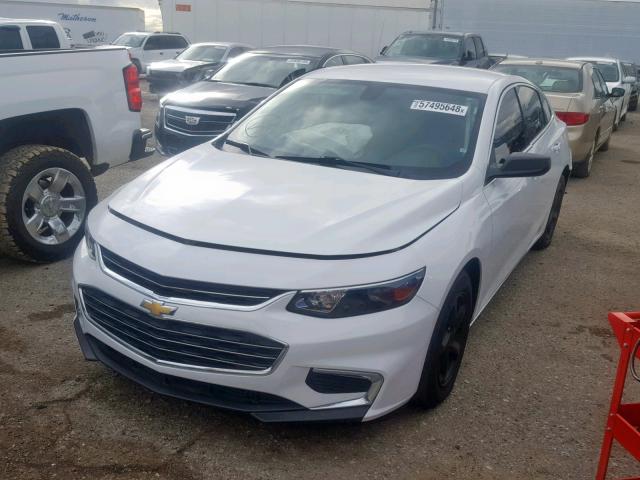 1G1ZB5ST5GF291262 - 2016 CHEVROLET MALIBU LS 白色 照片 2