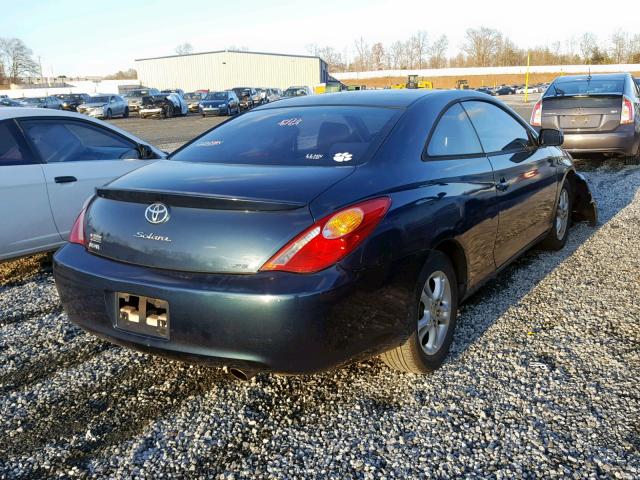 4T1CE38P16U728862 - 2006 TOYOTA CAMRY SOLA BLUE photo 4