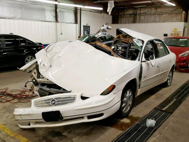 2G4WB55K611302941 - 2001 BUICK REGAL LS WHITE photo 2