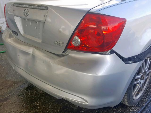 JTKDE177460104102 - 2006 TOYOTA SCION TC Gümüş foto 9