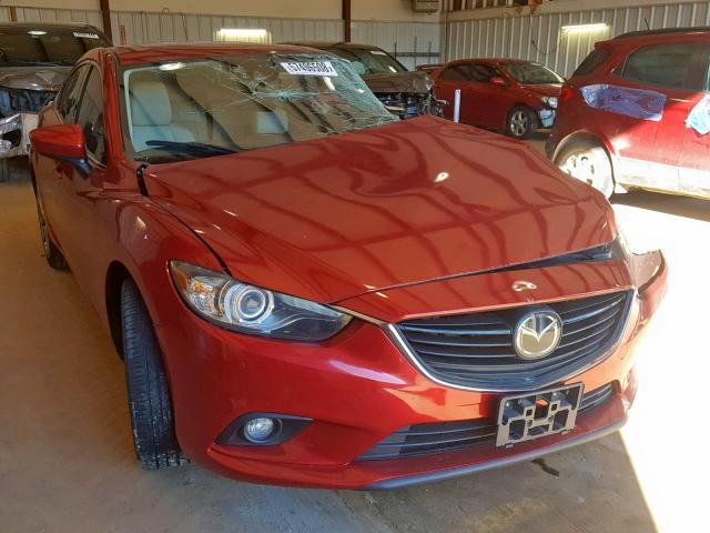 JM1GJ1W50F1189921 - 2015 MAZDA 6 GRAND TO RED photo 1