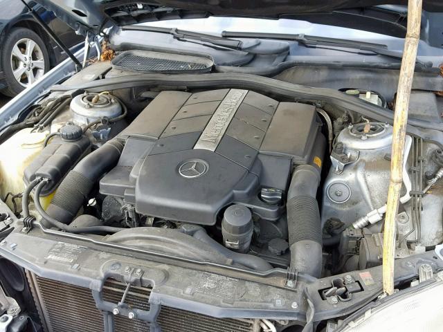 WDBNG70J61A159392 - 2001 MERCEDES-BENZ S 430 GRAY photo 7