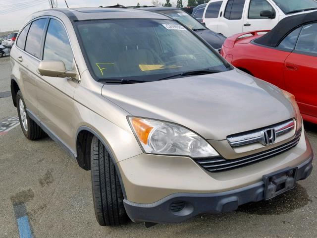 JHLRE38707C052011 - 2007 HONDA CR-V EXL GOLD photo 1