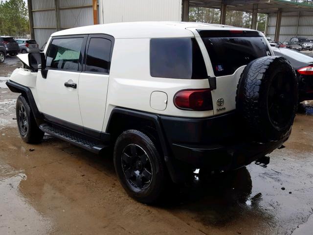 JTEBU4BF6AK089676 - 2010 TOYOTA FJ CRUISER WHITE photo 3