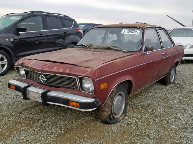 0L11ND9197364 - 1974 OPEL 1900 BURGUNDY photo 2