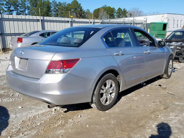 1HGCP26428A017971 - 2008 HONDA ACCORD LXP SILVER photo 4