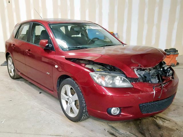 JM1BK343761448604 - 2006 MAZDA 3 HATCHBAC BURGUNDY photo 1