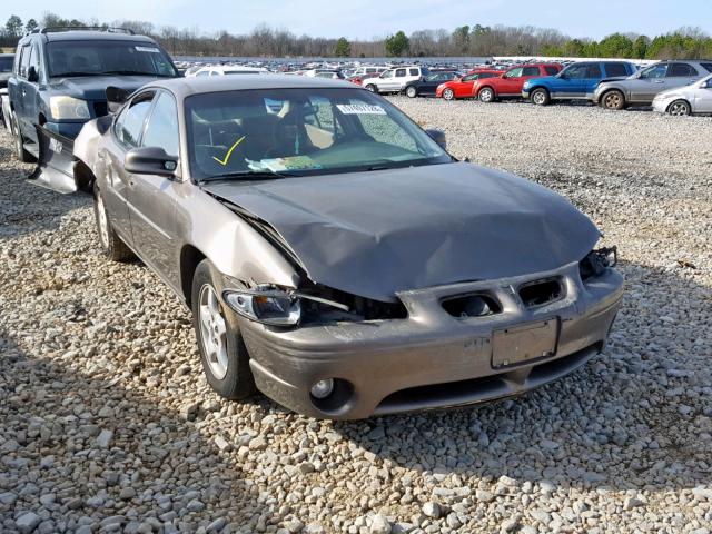1G2WK52J11F172869 - 2001 PONTIAC GRAND PRIX TAN photo 1