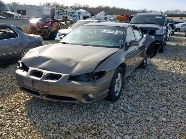 1G2WK52J11F172869 - 2001 PONTIAC GRAND PRIX TAN photo 2