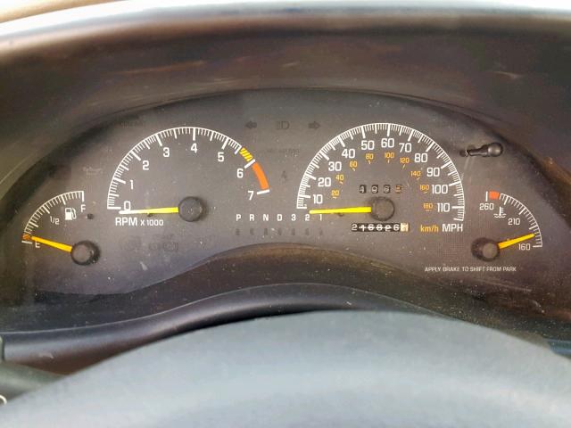 1G2WK52J11F172869 - 2001 PONTIAC GRAND PRIX TAN photo 8