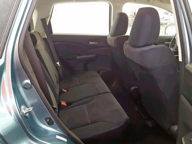 2HKRM4H30EH673902 - 2014 HONDA CR-V LX BLUE photo 6