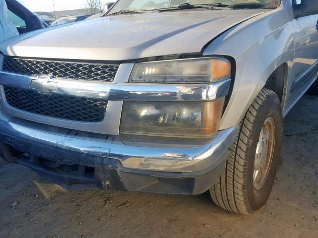 1GCCS196648152425 - 2004 CHEVROLET COLORADO GOLD photo 9