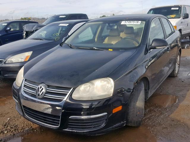 3VWEF71K57M120829 - 2007 VOLKSWAGEN JETTA WOLF BLACK photo 2