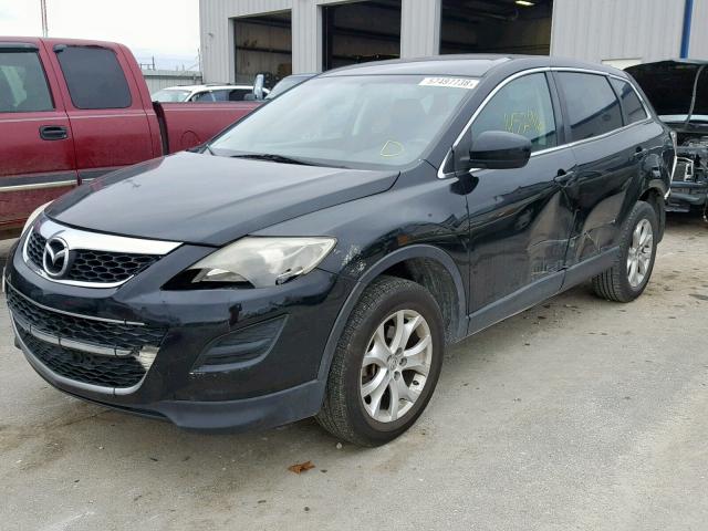 JM3TB2BA1B0307390 - 2011 MAZDA CX-9 BLACK photo 2