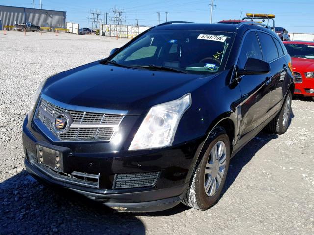 3GYFNAEY6BS601466 - 2011 CADILLAC SRX LUXURY BLACK photo 2