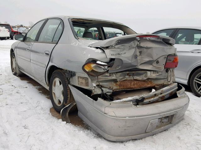 1G1NE52J4Y6249090 - 2000 CHEVROLET MALIBU LS SILVER photo 3