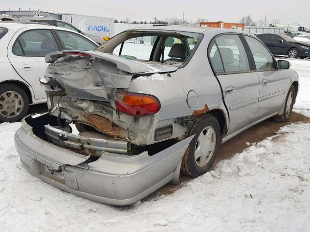 1G1NE52J4Y6249090 - 2000 CHEVROLET MALIBU LS SILVER photo 4
