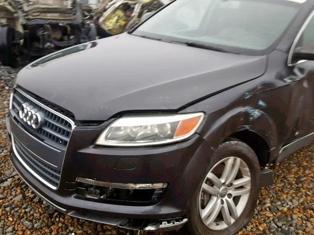 WA1AV74L87D010338 - 2007 AUDI Q7 4.2 QUA BLACK photo 9