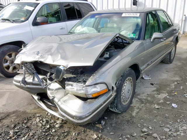 1G4CW52K8TH622659 - 1996 BUICK PARK AVENU BEIGE photo 2