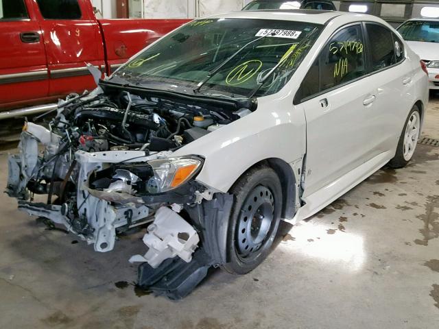 JF1VA1E68G9800322 - 2016 SUBARU WRX PREMIU WHITE photo 2