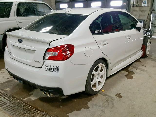 JF1VA1E68G9800322 - 2016 SUBARU WRX PREMIU WHITE photo 4