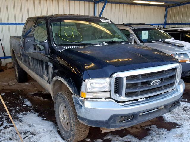 1FTSW31F32EB09960 - 2002 FORD F350 SRW S BLACK photo 1